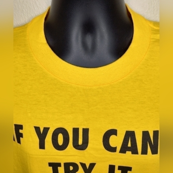 𝅺VINTAGE 90s Atria Software Men's XL T-shirt Single Stitch Computer Tee Oneita - Picture 2 of 7